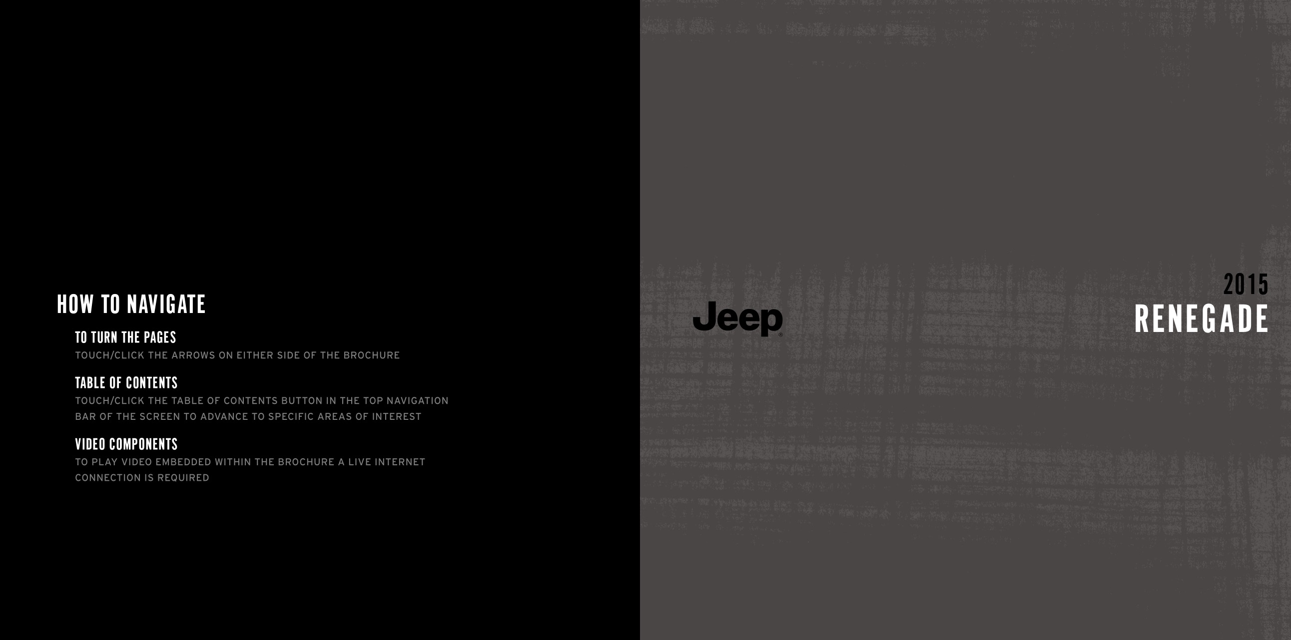 2015 Jeep Renegade Brochure